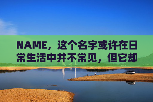 NAME，这个名字或许在日常生活中并不常见，但它却在某些领域里扮演着重要的角色。今天，让我们一起来探索这个名字背后的故事和意义